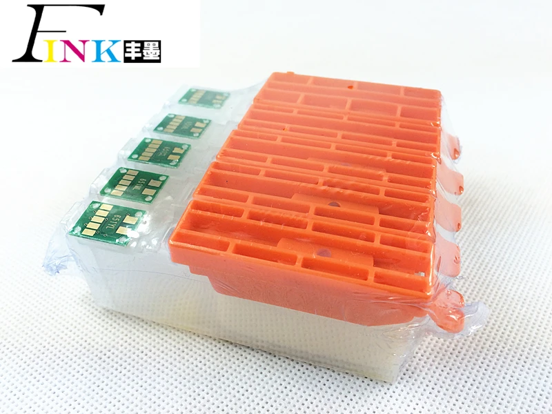 10 sets PGI-650 refill ink cartridge for Canon PIXMA IP7260 MG5460 MX726 MX926 MG6460 MG5560 iP8760 iX6860 with ARC chip printer |