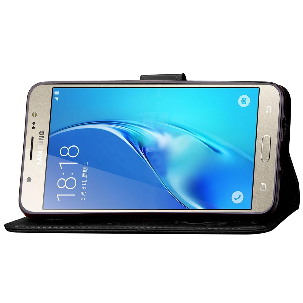 Чехол для телефона Samsung Galaxy J3 J5 J7 2016 J310 J510 J710 откидная задняя крышка из