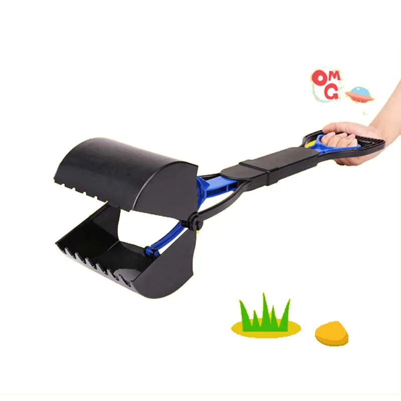 Длинная рукоятка креативная собака кошка кошечка копчик челюсти ковш для чистки