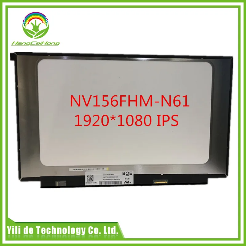 Оригинальный ЖК-дисплей для ноутбука BOE экран 15 6 дюйма IPS72 % HD 1080p NV156FHM-N61/N43 1920*1080 |
