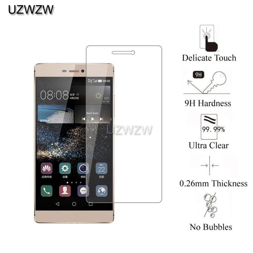 2 шт 0,26 мм 9H Премиум Закаленное стекло для huawei P8 защитная пленка, стекло для huawei P8 стекло