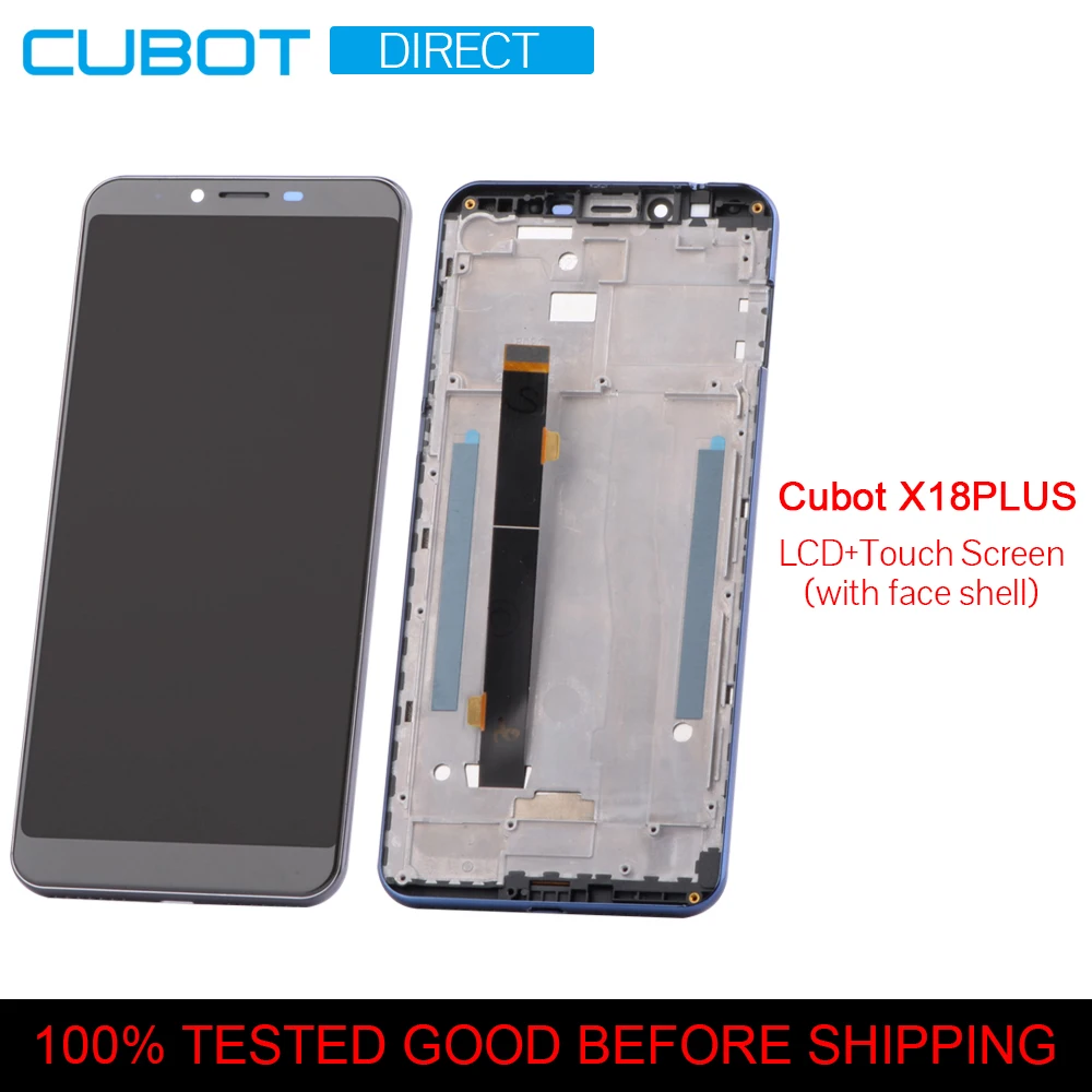 Cubot X18 Plus TP сенсорный экран + ЖК дисплей Корпус для смартфона 5 99 &quotCubot Замена