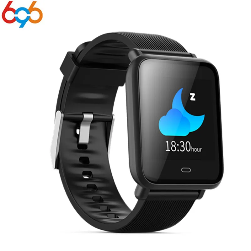 696 Q9 Цвет экран Спортивный умный браслет bluetooth band Водонепроницаемый трекер фитнес