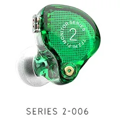 006- Green The Fragant Zither/серия 2 HIFI монитор наушники TFZ S2 индивидуальные динамические DJ наушники 3,5 мм разъем для iPhone ipod Android - Цвет: 006- Green