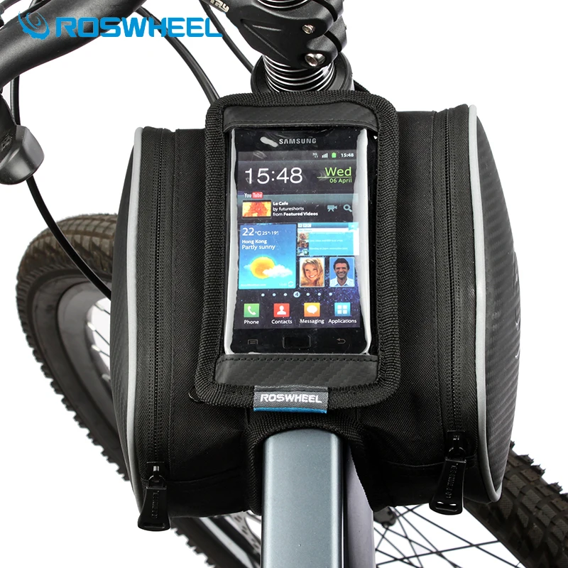 Roswheel велосипедная сумка Водонепроницаемый подседельная 4 5/5 5 ''чехол для
