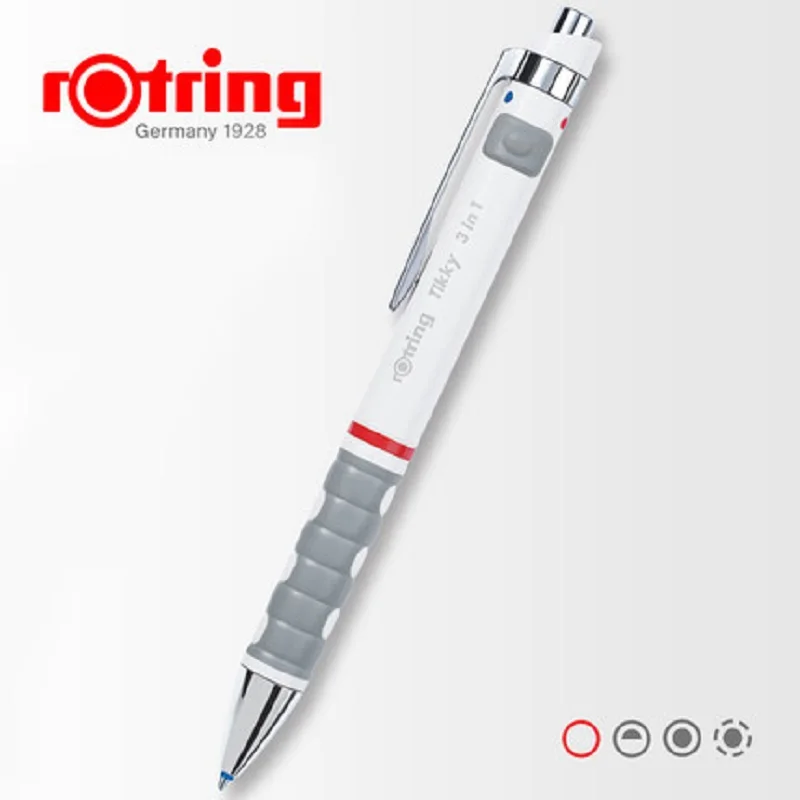 Germany Original rotring Tikky three in one 3 in 1 multi-function pen gravity sensor activities automatic pencil ballpoint pen