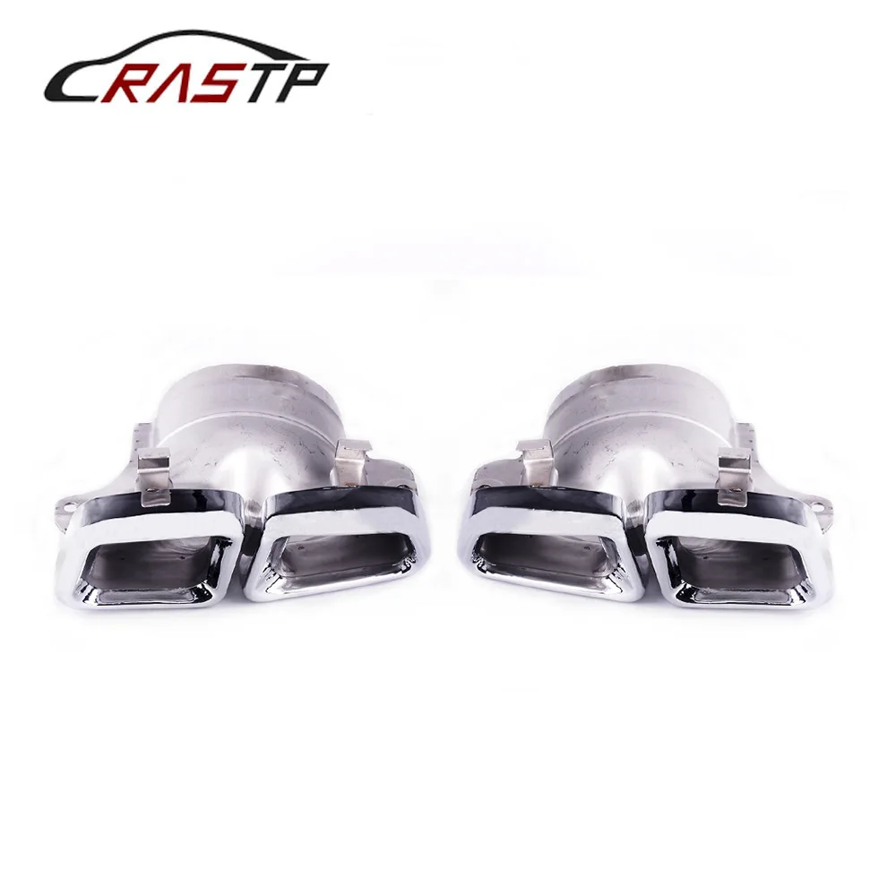 

Exhaust Pipe Muffler Tail Tips 304 Stainless Steel Muffler Tip for Mercedes-Benz 14-16 ML X164 W166 GL X166 With Logo RS-CR2008