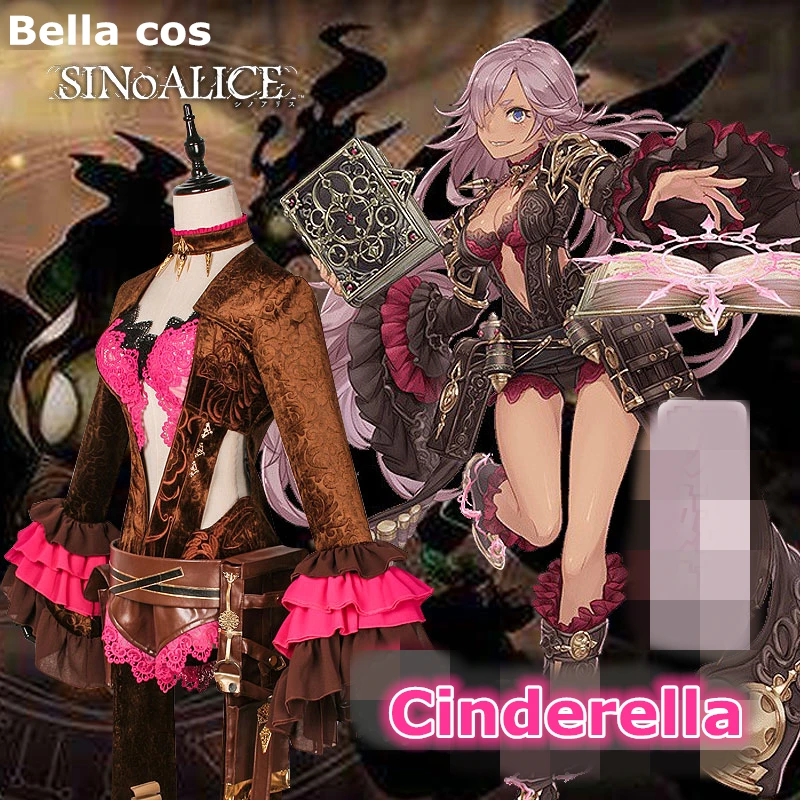 Индивидуальный размер косплейный костюм SINoALICE для мага девочки Золушки