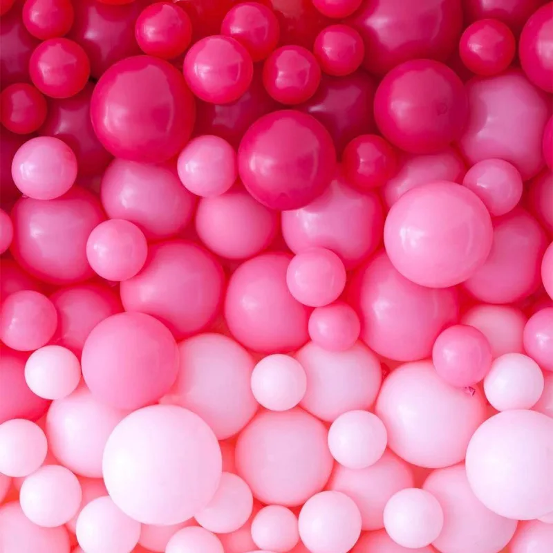 

Matte Face Latex Balloon for Wedding Birthday Decoration Party Decor Supplies Round Holiday Events Decorative Balloon 100pcs/set