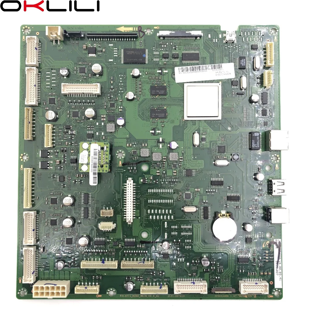 JC92 02452A PBA основная плата для форматирования материнская Samsung SCX 8123NA 8128NA SCX8123