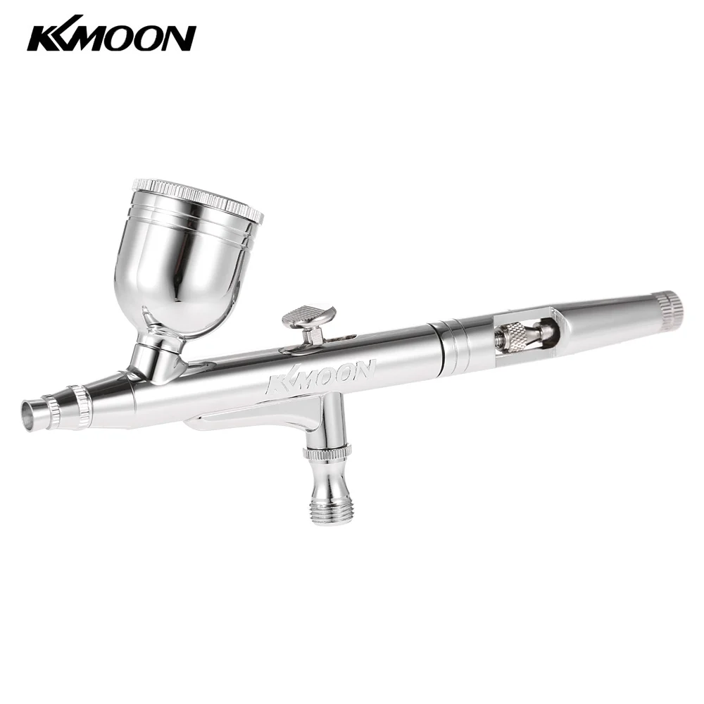 Аэрограф распылитель 0 3 мм двойного действия зеркальный для макияжа ногтей и