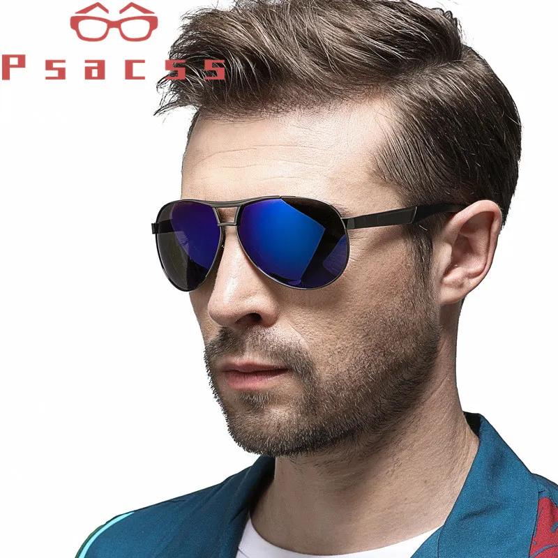 Очки-авиаторы Psacss Мужские поляризационные классические винтажные брендовые