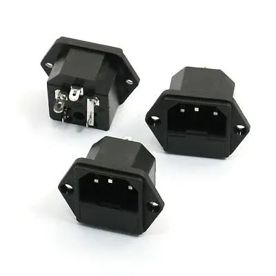 3 шт. патрон предохранителя 250 В переменного тока 10 А IEC 320 C14|fuse holder|250v 10a250v fuse holder |