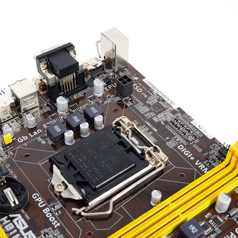 Asus H81M-PLUS настольная материнская плата H81 LGA 1150 для Core i7 i5 i3 DDR3 16G SATA3 USB3.0 HDMI Micro-ATX