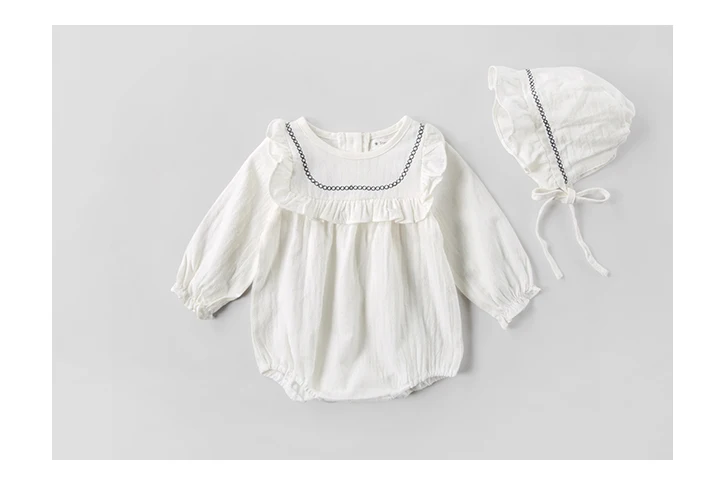 Комбинезон для маленьких девочек сезон весна лето 2018 Одежда новорожденных с