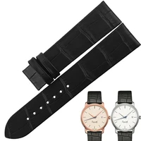 isunzun women watch straps for mido baroncelli m027 genuine leather bracelet high quality watch band for men with pin buckle