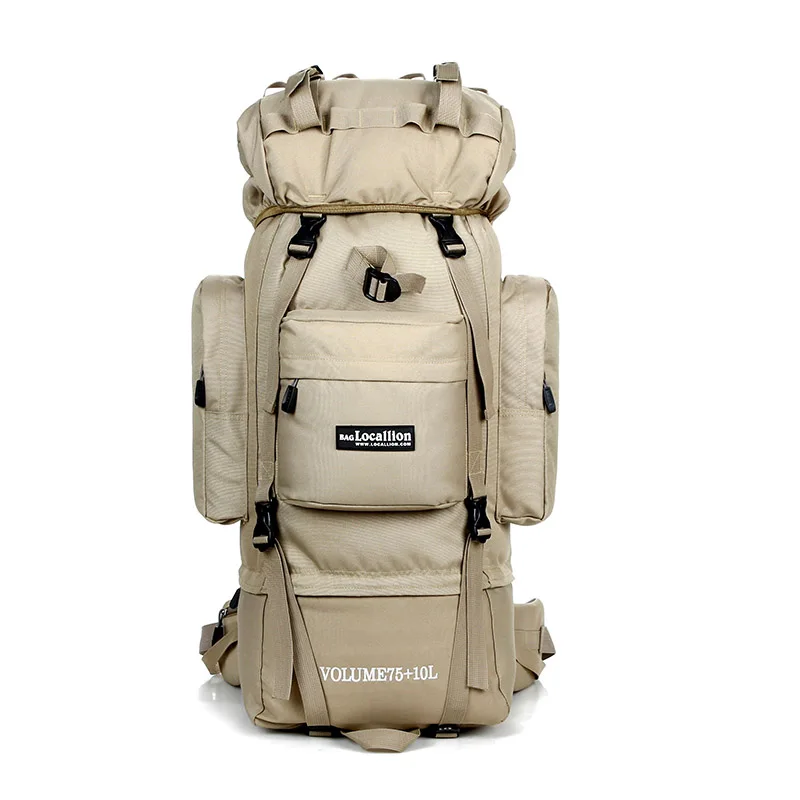Beste Grote 85L Outdoor Rugzak Reizen Multifunctionele Klimmen Rugzakken Wandelen Grote Capaciteit Rugzakken Camping Waterdichte Sport Zakken