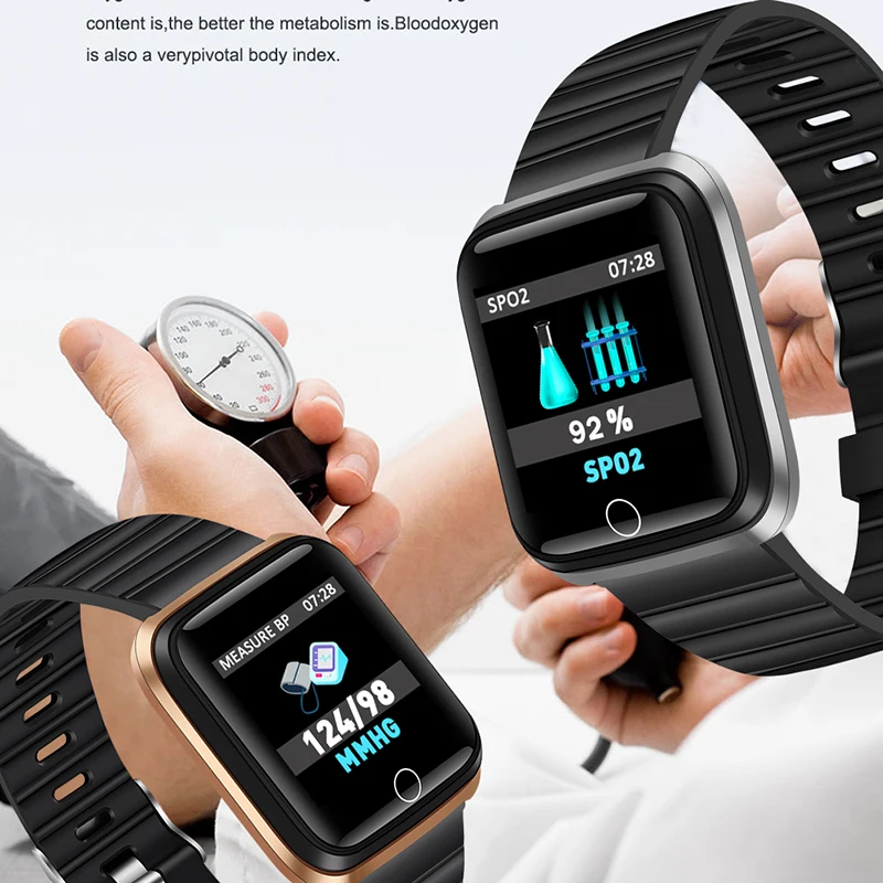 Умный Браслет LIGE браслет с пульсометром монитор артериального давления фитнес