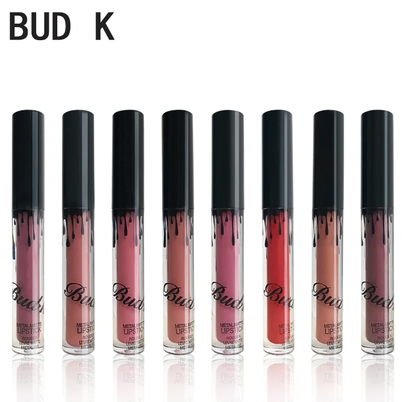 Новинка бутон Макияж для губ 18 цветов Матовая жидкая губная помада водостойкая