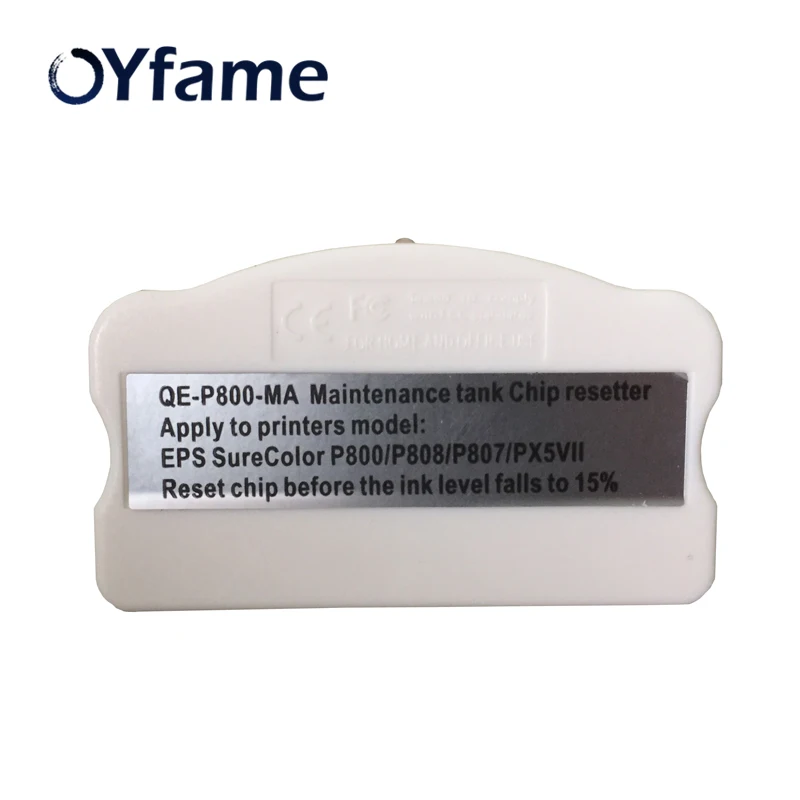 OYfame новый бак для технического обслуживания чип Resetter Epson Surecolor P800 мусорный SC