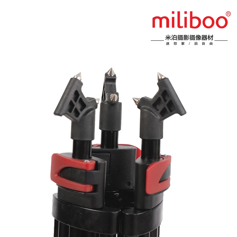 Miliboo железная башня MTT609A алюминиевый Профессиональный штатив для видеокамеры VS