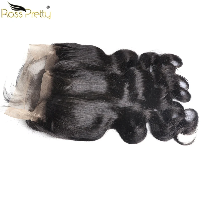 Ross Pretty Remy перуанская волна тела предварительно сорванная 360 Кружева Фронтальная