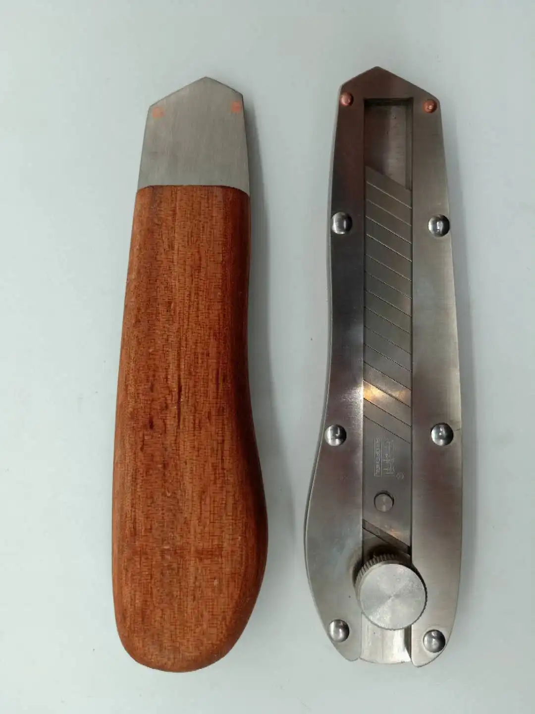 Industrial heavy duty utility knife wallpaper metal holder paper electric stainless steel | Дом и сад