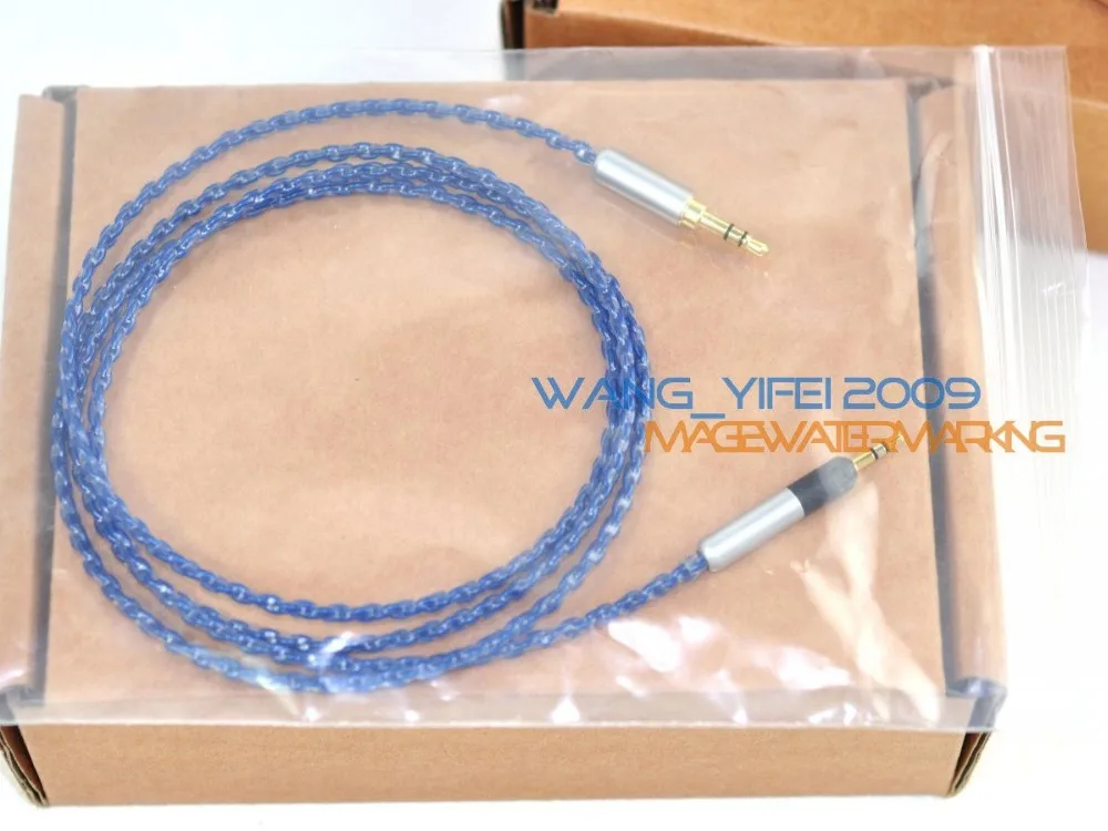 Удивительный обновленный Hi Fi кабель ручной работы для наушников Sennheiser HD 598 595 518 558