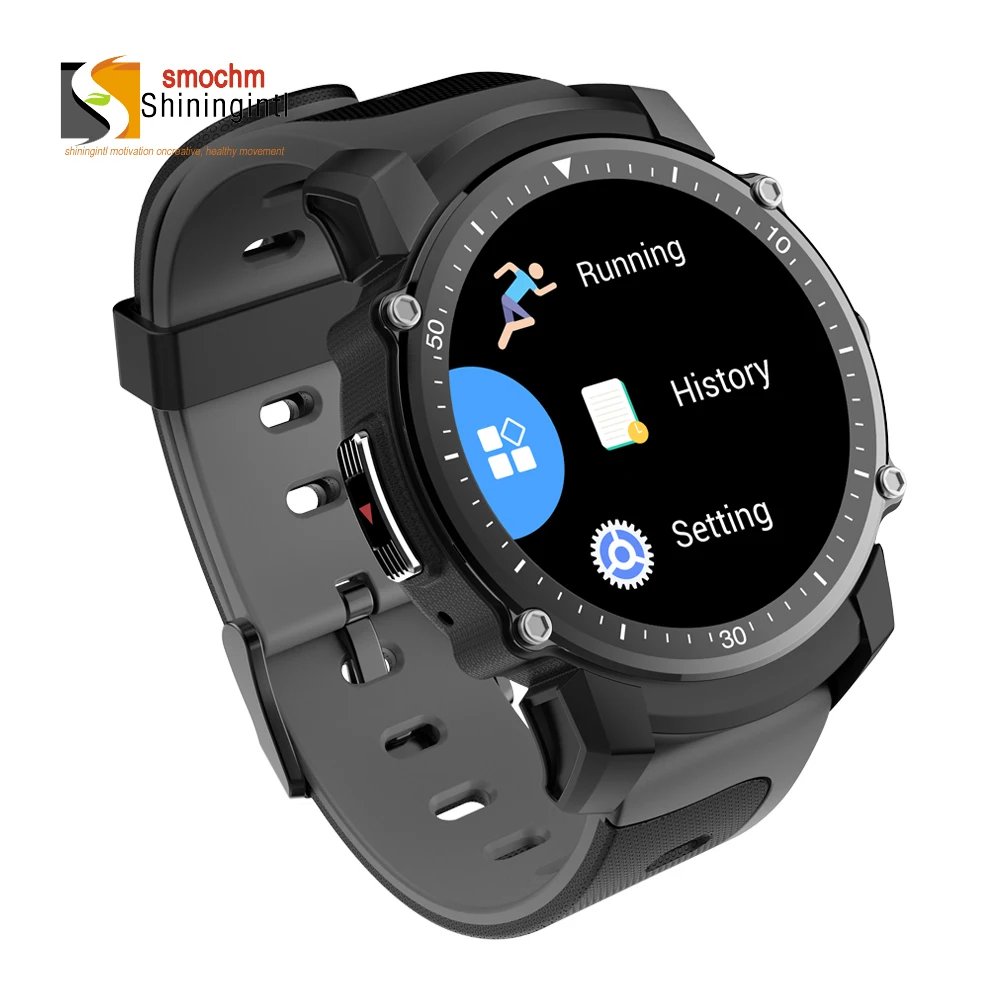 Smochm Bluetooth Smart часы FS08 Водонепроницаемый IP68 Плавание gps Спорт на открытом воздухе