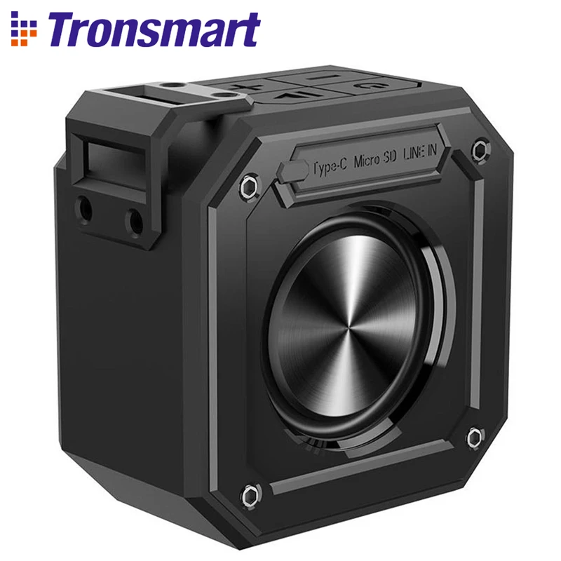 Tronsmart элемент Groove Bluetooth Динамик 10 Вт Колонка IPX7 Портативный s с 24 часов
