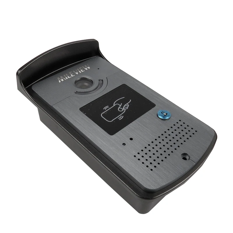 MILEVIEW новый 7 дюймов видео домофон комплект + 1 белый монитор доступ RFID Камера