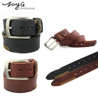 zayg pure leather belt menswomen leather belts for men high quality fashion accessories men giftcowhidebelt belts for women