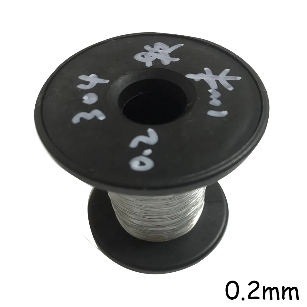 100 м/рулон Проволочный Трос из нержавеющей стали марки AISI 304 диаметром 0 3 мм с