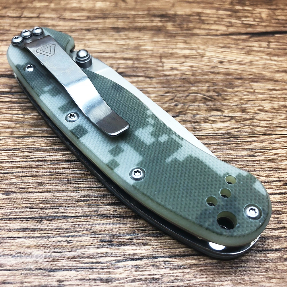 Складной нож ZZSQ RAT Model 2 тактический карманный Клинок с рукояткой стандарта G10