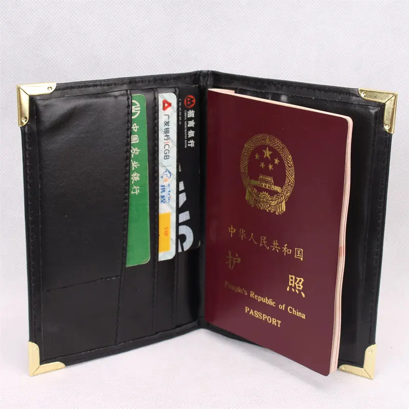 2019 русская Кожаная Обложка на паспорт обложки органайзер для путешествий