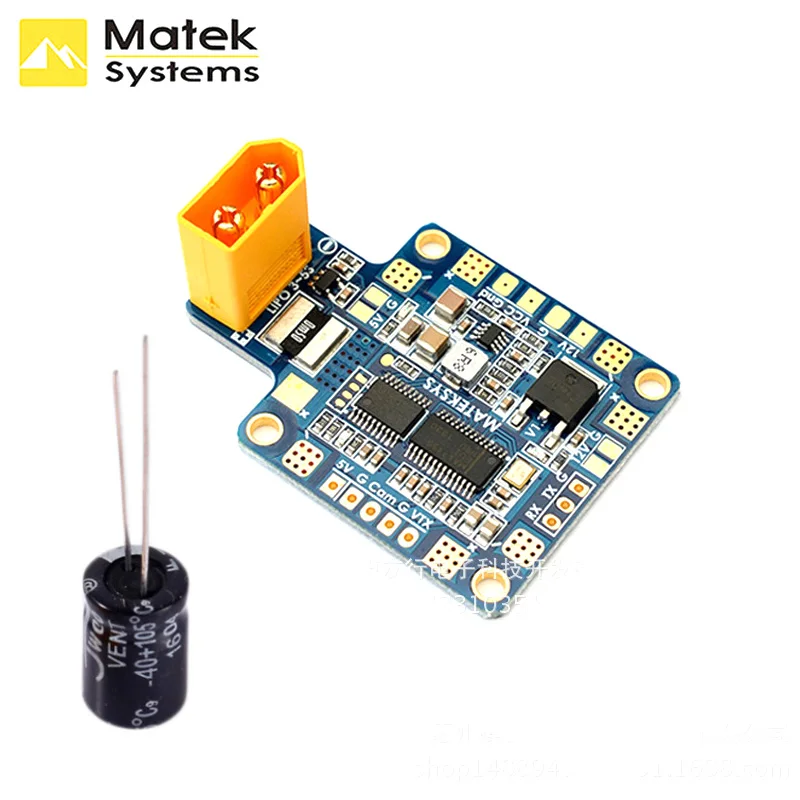 Matek HUBOSD eco X распределитель мощности платы концентратор OSD PDB Датчик тока|osd pdb|power