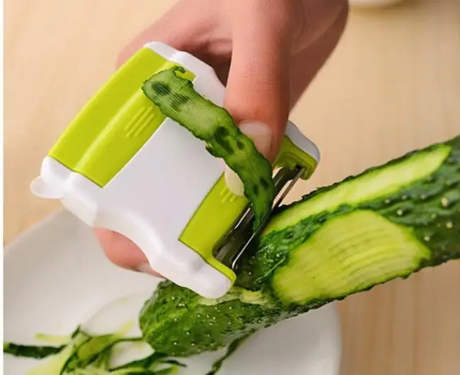 1 шт. многофункциональная портативная спиральная Овощечистка для фруктов и