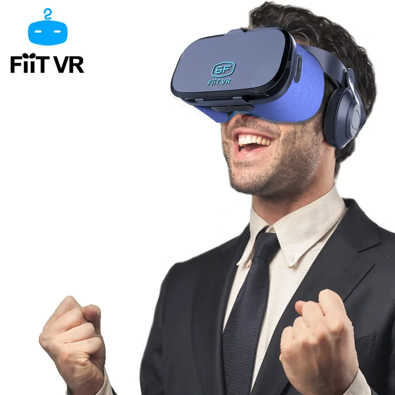 Новинка! Оригинальные очки виртуальной реальности FIIT VR 3D google cardboard с гарнитурой