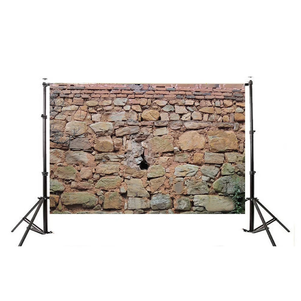 5x3ft Stone Wall Vinyl Photography Backdrop Customized Photo Background Studio Prop #1 | Электроника