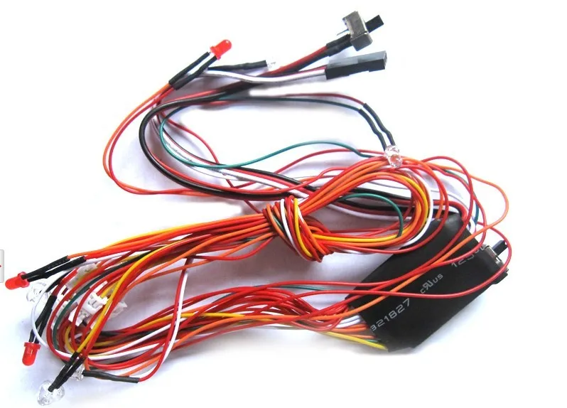Airwolf 600 wolf LED освещение для airwolf bell 222 fuselage Запчасти вертолета|helicopter parts|lighting partswolf |