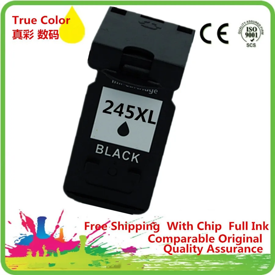 Ink Cartridge Remanufactured For Canon PG 245 245BK PG-245 PG245 PG-245BK PG245BK CL-246 CL246 CL 246 Pixma iP2820 MX492 MG2924 |