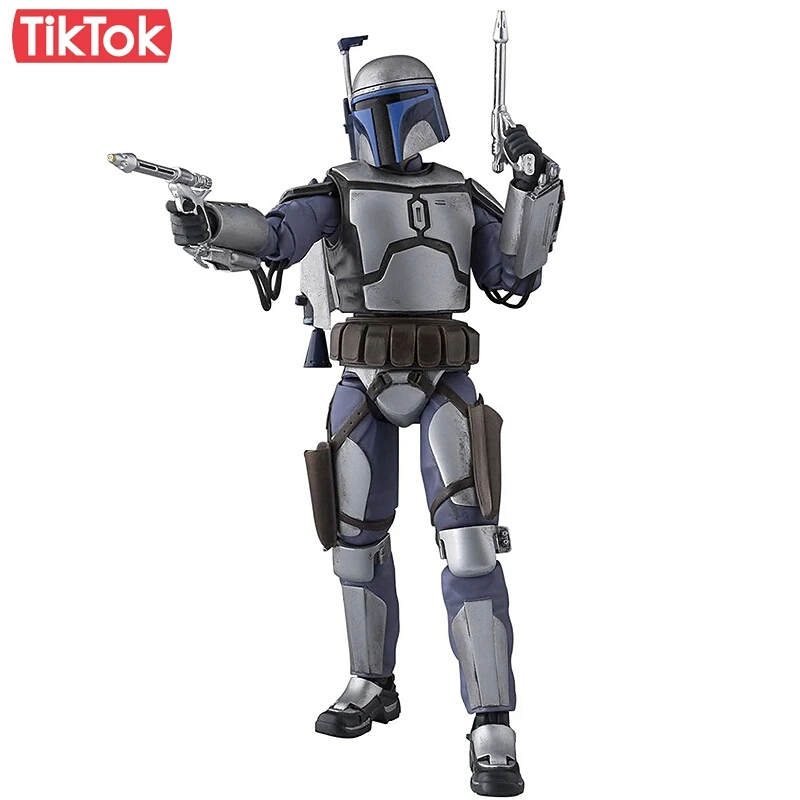 Звездные войны Jango Fetts мультфильм игрушка фигурка Модель Кукла подарок