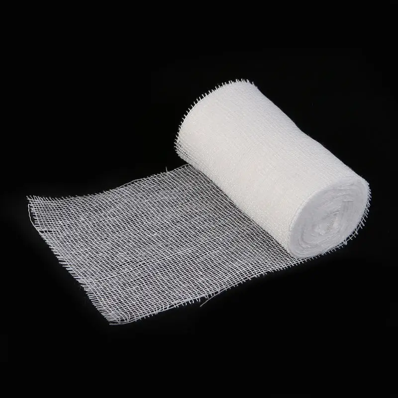 10 Rolls Elastic Bandage First Aid Kit Gauze Roll Wound Dressing Medical Nursing Emergency Care | Спорт и развлечения