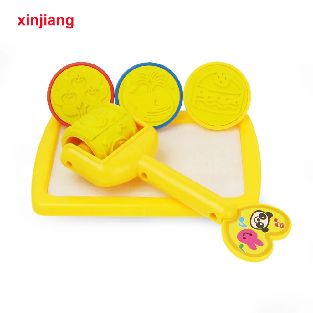

5pcs/Set Reusable Magic Water Prainting Seal Stamp Drawing Board Non Toxic Clear Education Toys for Children