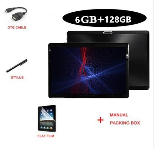 S119 планшетный ПК 3G Android 8,1 Восьмиядерный супер планшет 4 Гб 6 Гб ram 32 Гб 64 Гб 128 ГБ rom WiFi gps 10,1 планшет ips 10' - Комплект: D