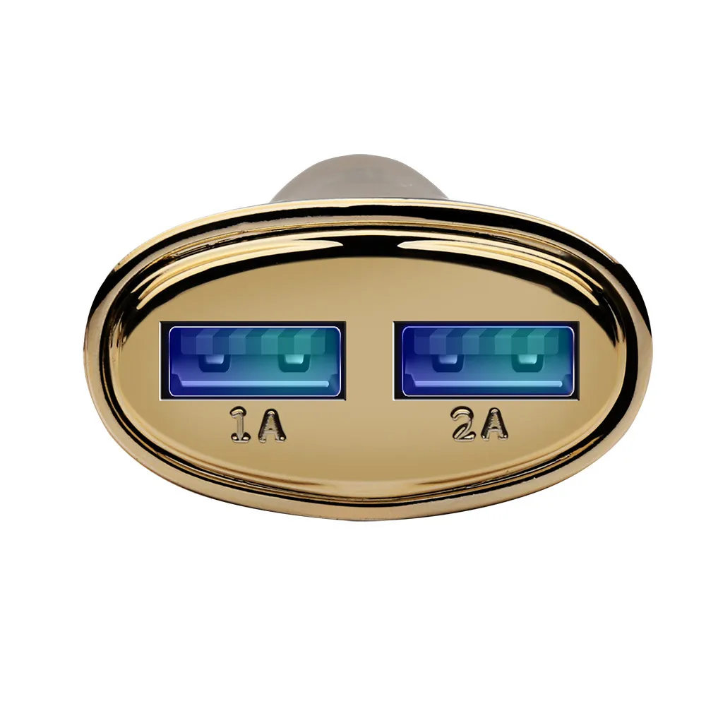 Автомобильное быстрое зарядное устройство двойное автомобильное USB QC 3 0 для Samsung