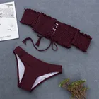 2019 новый стиль, летний женский комплект бикини без косточек, мягкий сексуальный пляжный однотонный цветочный костюм, облегающий купальник, бикини