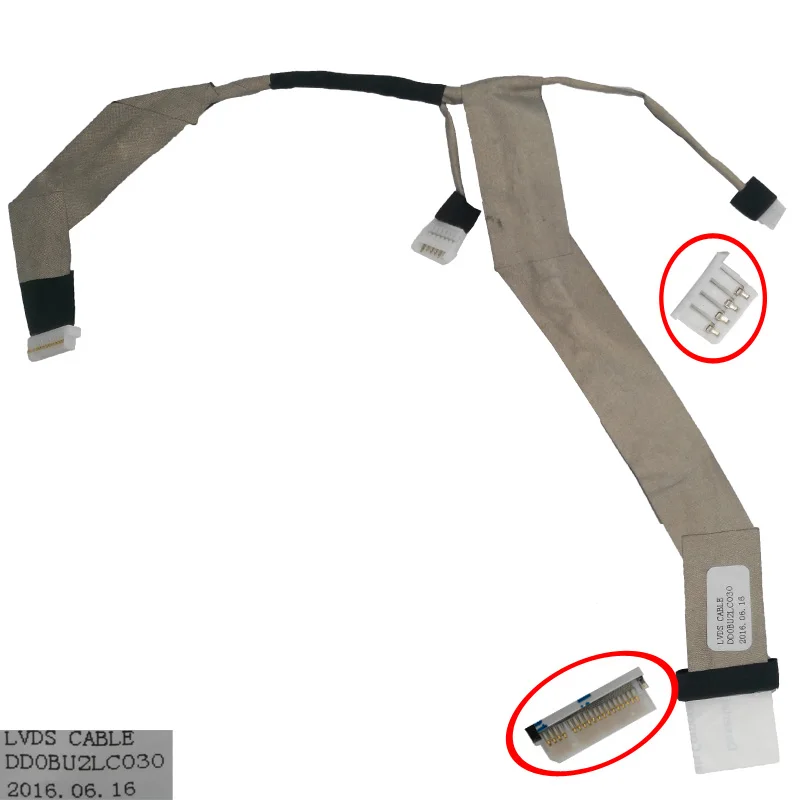 Новый LaptopCable для Toshiba Satellite M800 M8XX U400 U405 PN: G светодио дный D0BU2L000091002 DD0BU2LC000 LVDS| |