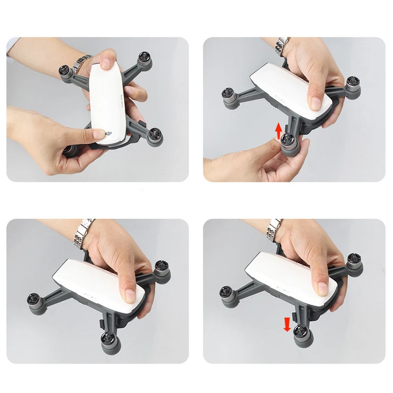 Sunnylife DJI Spark аккумуляторная Скоба Противоскользящий ремешок с пряжкой фюзеляж батарея держатель с защитой Крышка для дрона DJJ Spark аксессуары