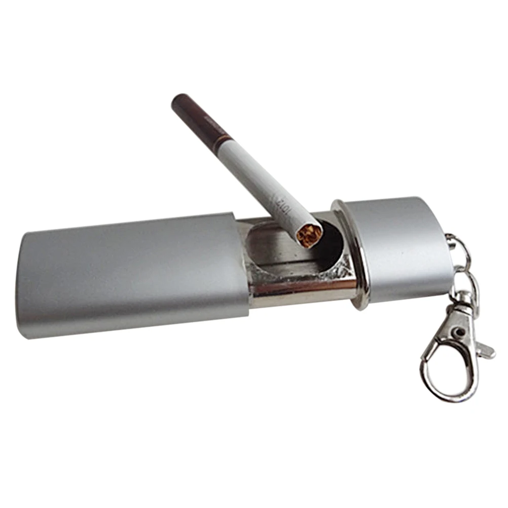 Портативная пепельница для сигарет карманная наружного использования с крышкой